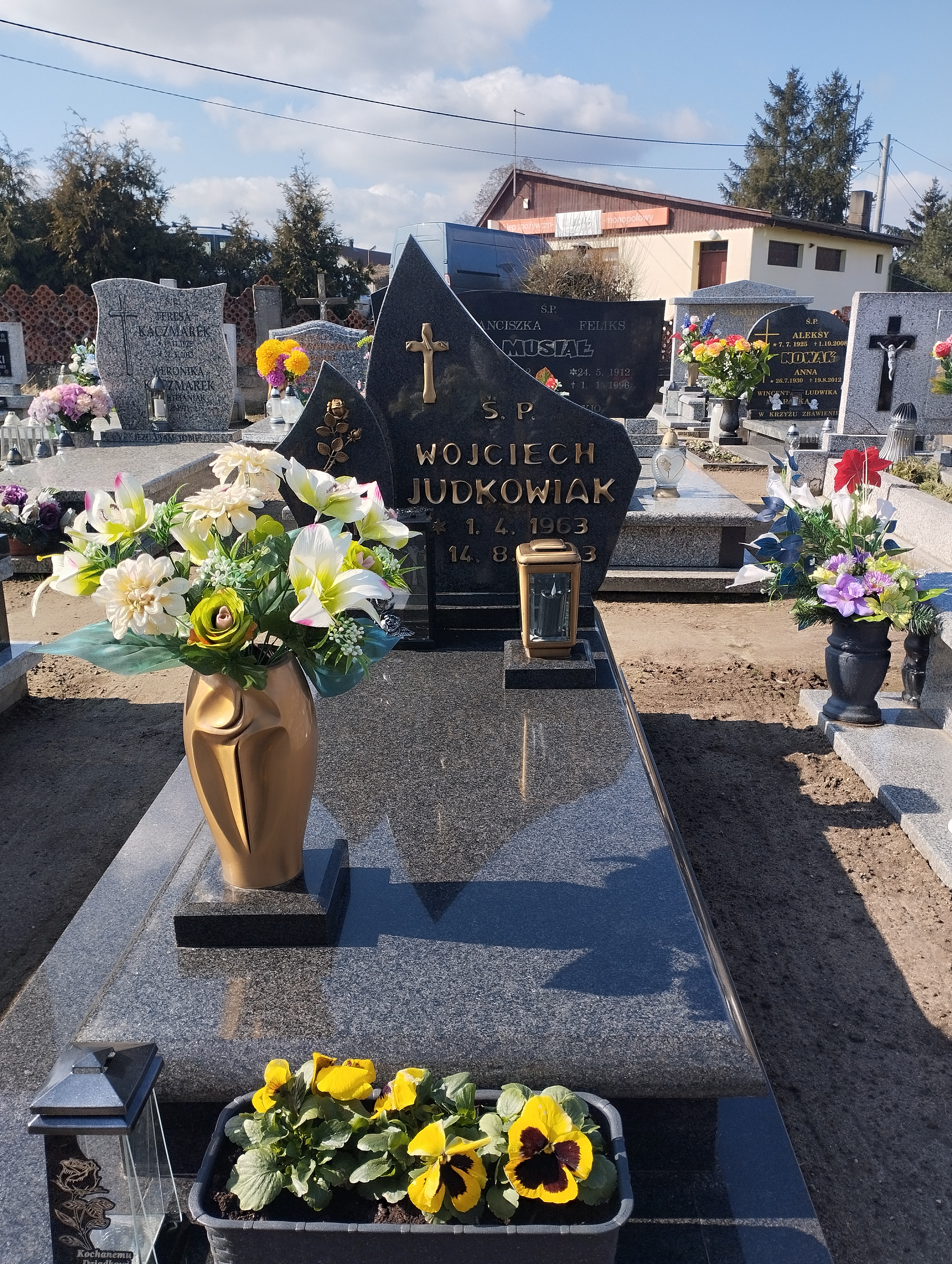 Wojciech Judkowiak 1963 Lubosz - Grobonet - Wyszukiwarka osób pochowanych
