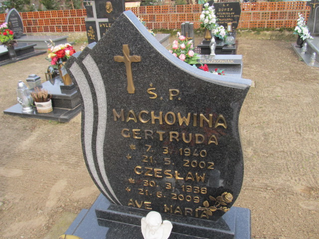 Gertruda Machowina 1940 Lubosz - Grobonet - Wyszukiwarka osób pochowanych