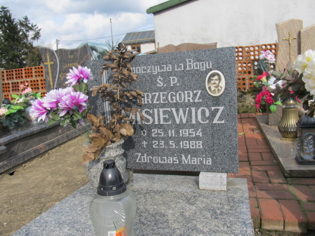 Grzegorz Misiewicz 1954 Lubosz - Grobonet - Wyszukiwarka osób pochowanych
