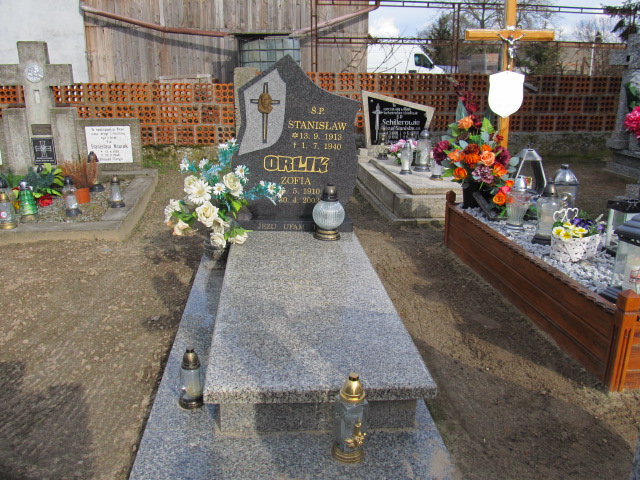 Grób Zofia Orlik