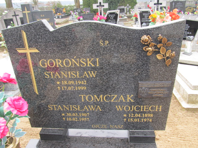 Wojciech Tomczak 1898 Lubosz - Grobonet - Wyszukiwarka osób pochowanych