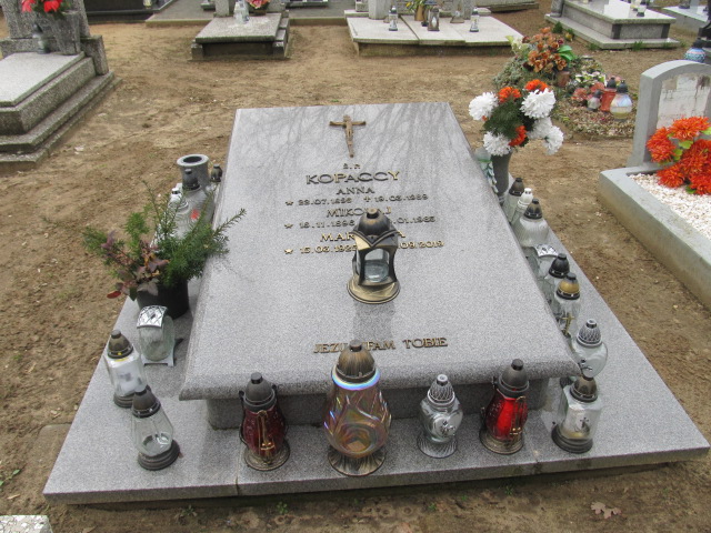 Grób Marianna Kopacka