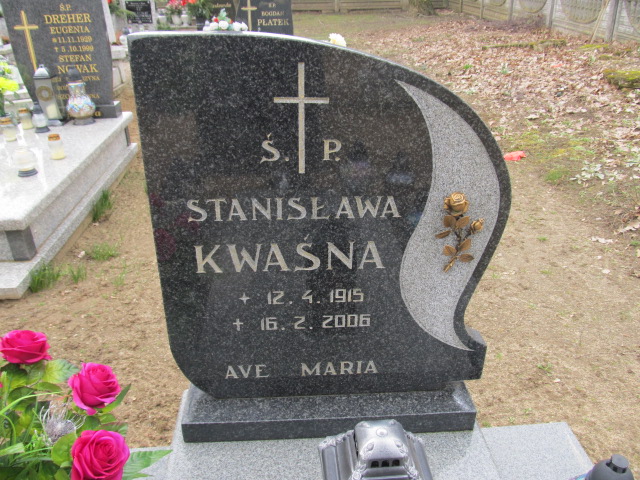 Stanisława Kwaśna 1915 Lubosz - Grobonet - Wyszukiwarka osób pochowanych
